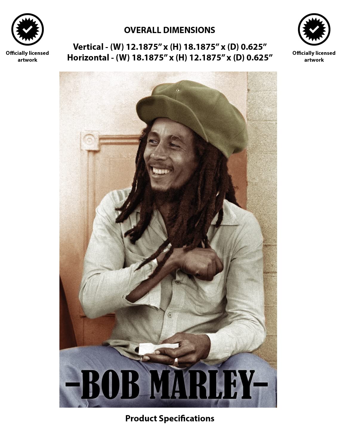 Amazon.com: Pyramid America Bob Marley Poster - Bob Marley Rolling